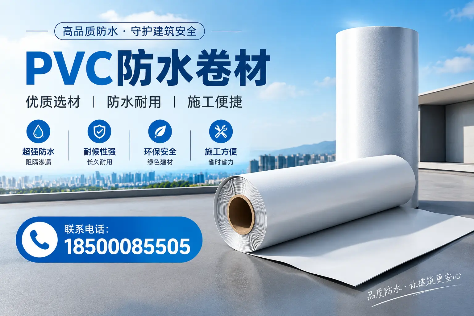 如何评估PVC防水卷材的性价比?黄冈消费者必读